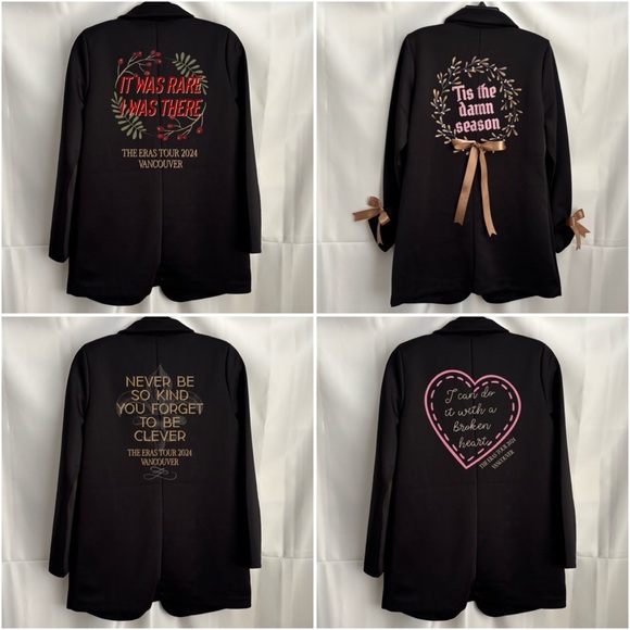 💖 BLACK bubble Tortured Poet Taylor Dress Costume - Picture 7 of 8